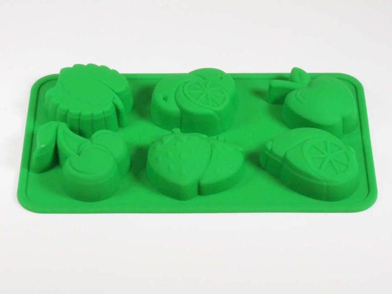 Fruits Silicone mold for soap ice chocolate baking mould Etsy