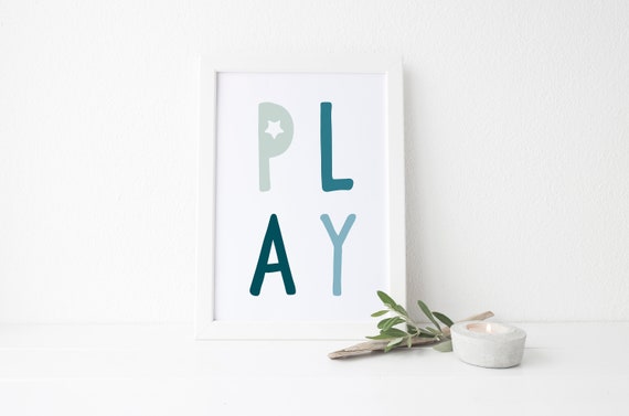 etsy playroom prints