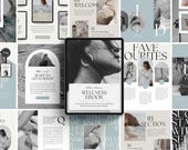 Wellness Coach Ebook Template, Health Coach Handbook, Self Care Guidebook, Holistic Health & Wellness Magazine, Mindfulness | CANVA template