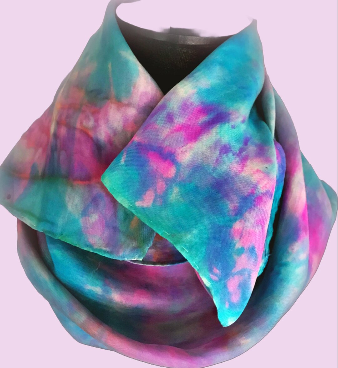 silk-scarf-100-organic-mulberry-habotai-silk-in-monet-s-garden-of