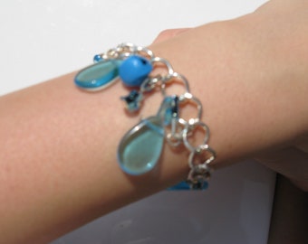 Bracelet with blue tears