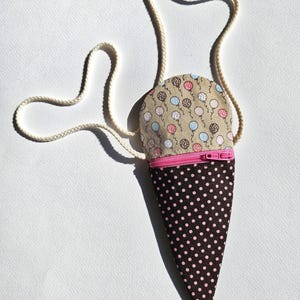 Un gran recuerdo o regalo: una bolsa/cartera de helado para niños. ¡Súper dulce!
