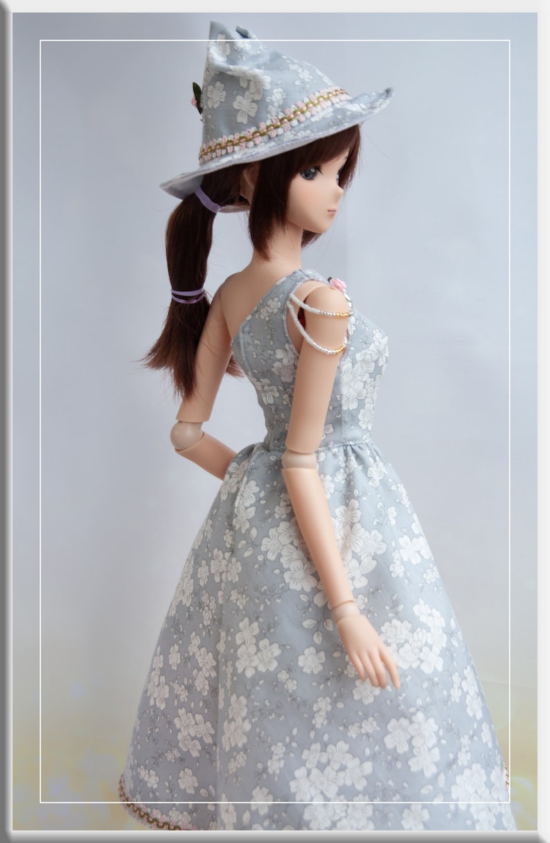 Dollfie Dream and BJD 13 Pattern of Halloween set Smart Doll dress and hat in digital PDF format