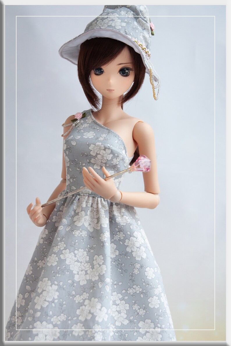 Dollfie Dream and BJD 13 Pattern of Halloween set Smart Doll dress and hat in digital PDF format