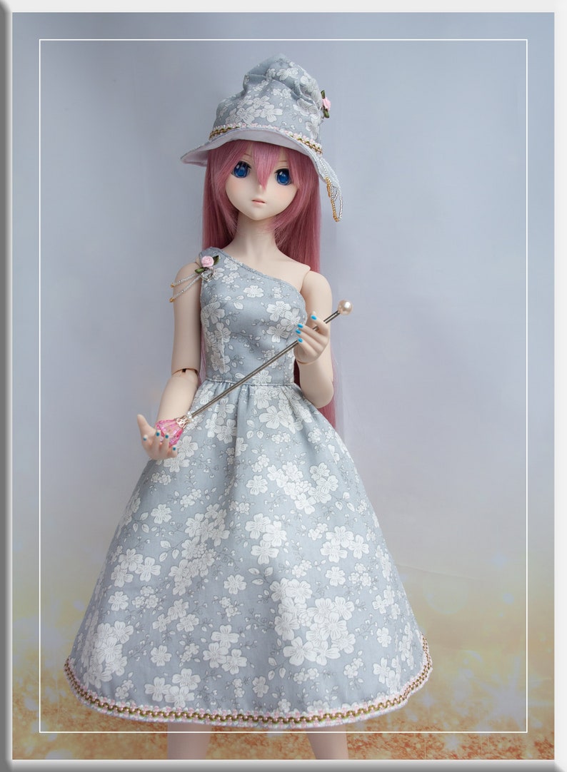 Dollfie Dream and BJD 13 Pattern of Halloween set Smart Doll dress and hat in digital PDF format