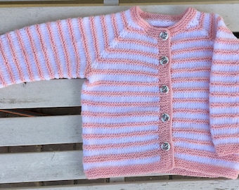 Babystrickjacke, Gr. 80-86