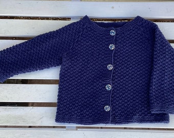 Baby cardigan, cuddly size 92