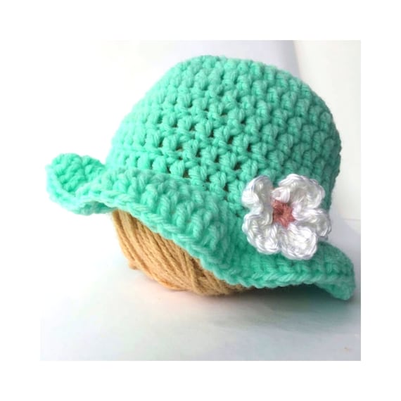 crochet easter hat