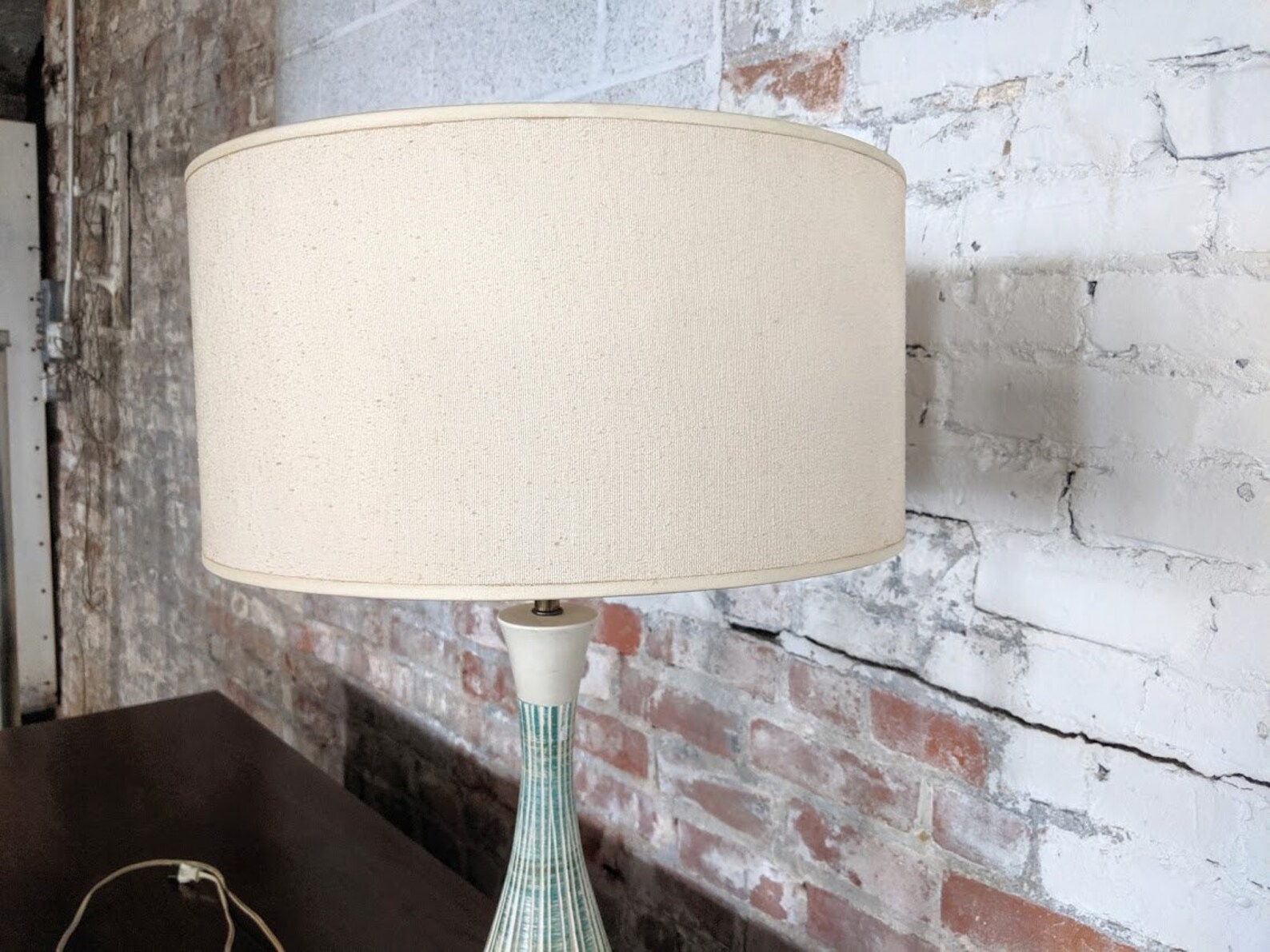 Mid century modern F.A.I.P. leviton table lamp retro atomic Etsy