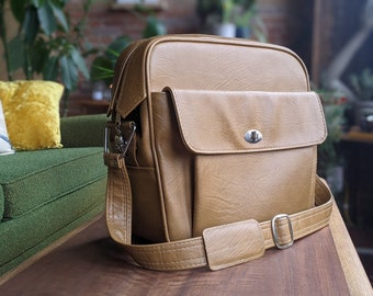 Tan Vintage Samsonite Shoulder Bag 