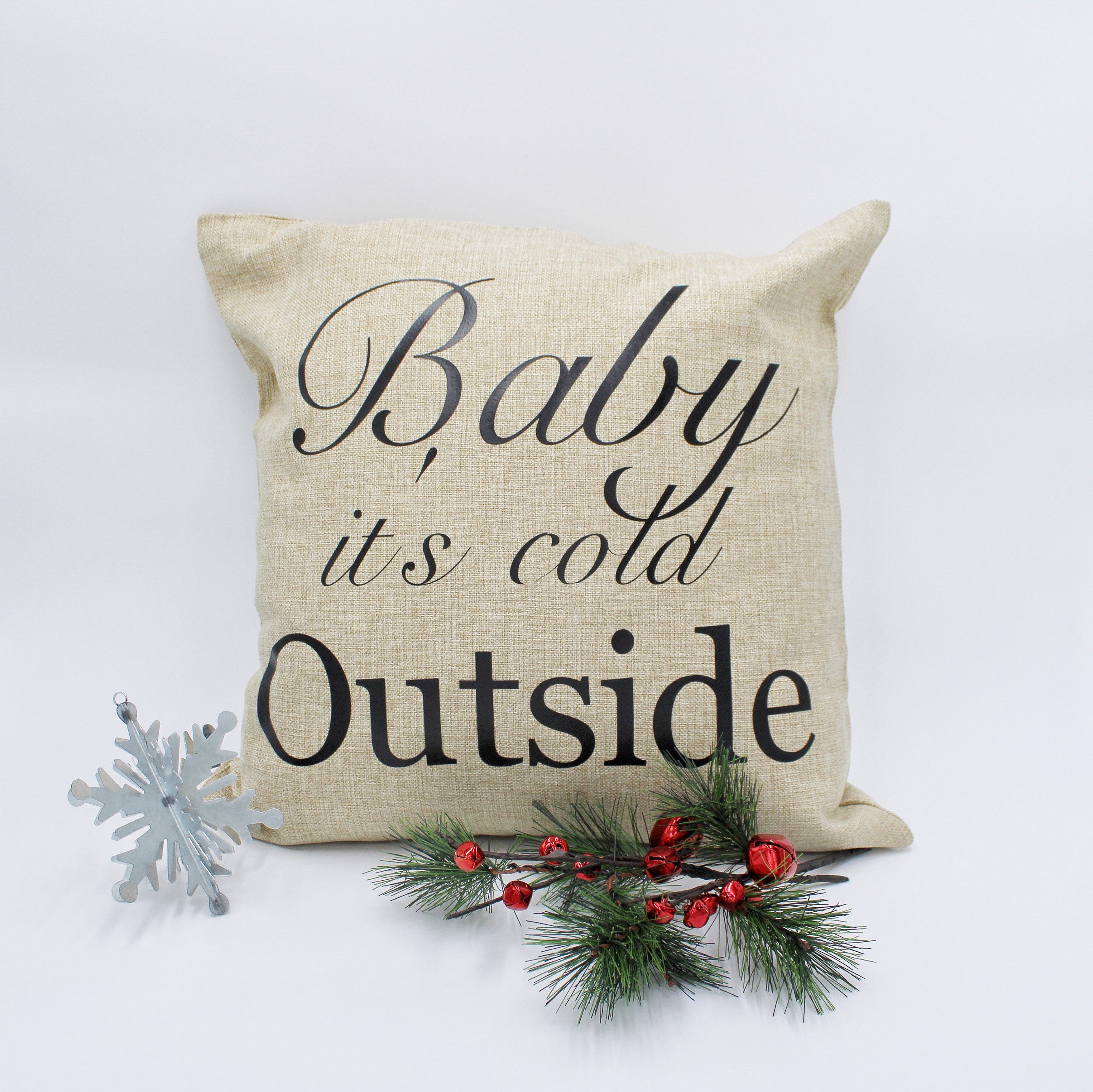 Cozy home Christmas pillow / pillows with sayings / farmhouse Etsy
