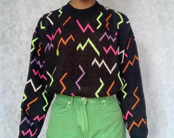 etsy rainbow jumper