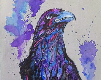 Murder of One- Raven Artwork