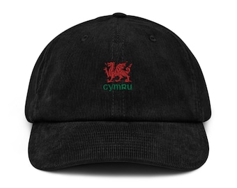 Welsh Corduroy Cap | Flag of Wales