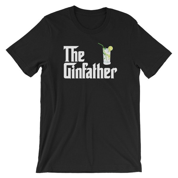 The Gin Father Shirt | Funny Drinking Gifts | Gin Lover T-Shirt | Fathers Day Gift | Gin And Tonic Shirt