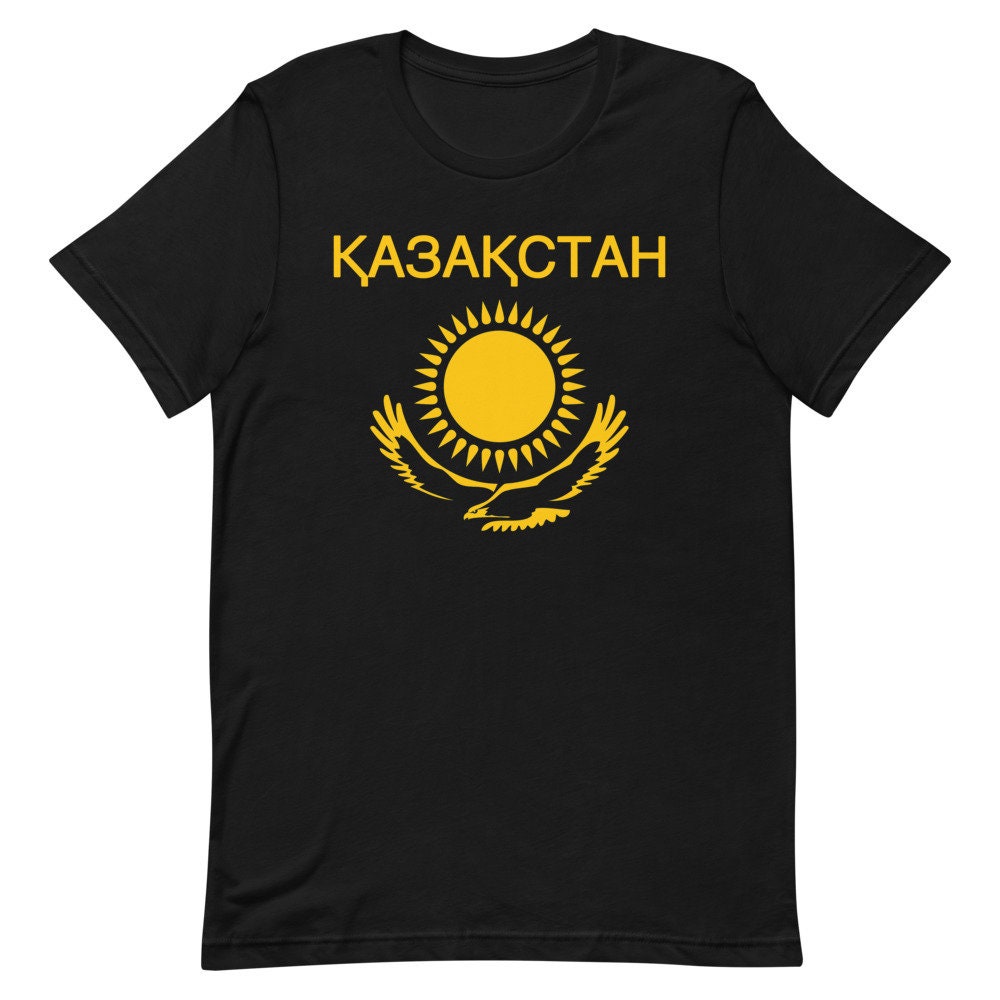 Kasachischer Adler Kasachstan Flagge Kasache Wurzeln Stolz T-Shirt