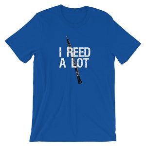 Ich Reed viel Shirt | Lustige Geschenke für Oboist | Beste Oboe Spieler T-Schläge |