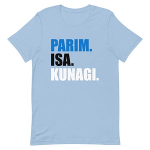 Parim Isa Kunagi Shirt | Father&#39;s Day Gifts | Flag Of Estonia T-Shirt | Eesti Lipp Tees |