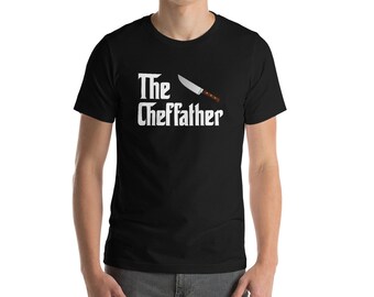 The Chef Father Shirt | Funny Chef Shirts | Cooking Gifts For Men | Culinary Gifts | Chef Knive Shirt