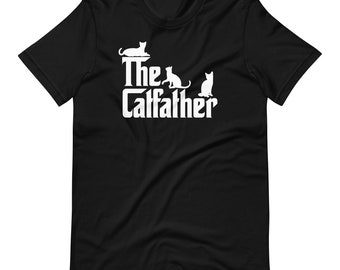 The Cat Father Shirt | Funny Cat Dad Gift | Father's Day Tees