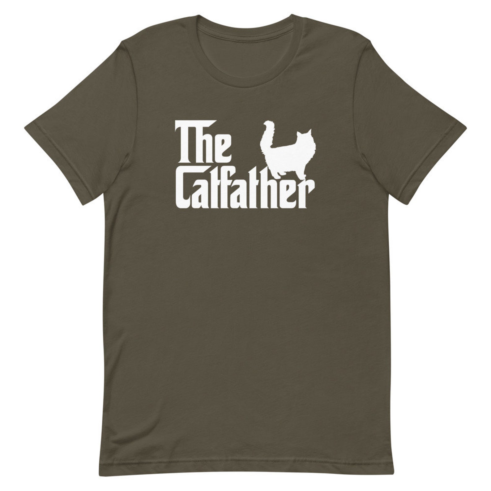 The Cat Father Shirt Funny Cat Dad Gifts Fathers Day Shirt Best Cat