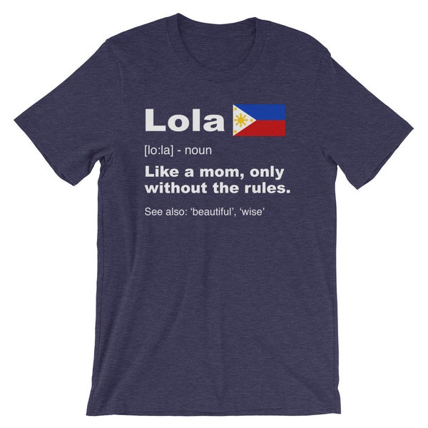 Grappige Lola shirt | Als een mom cadeau | Filipijnse oma shirt | Beste Pinoy geschenken