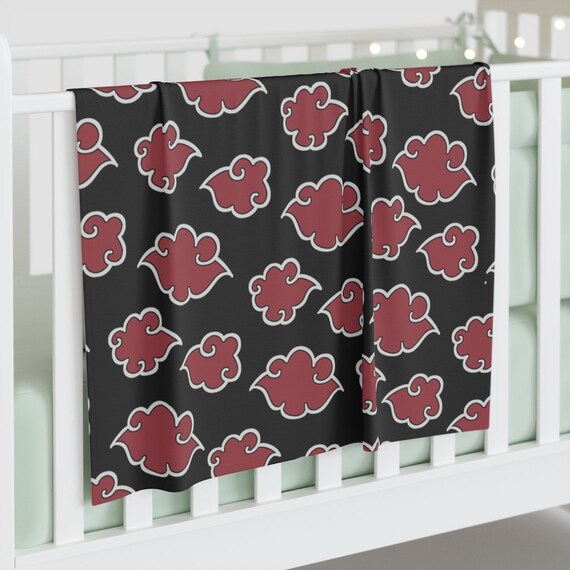 Japanese Red Cloud Baby Swaddle Blanket Etsy