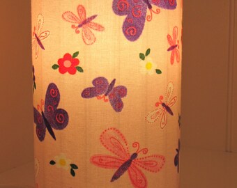 Table lamp butterflies