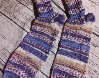 Handgestrickte Socken Gr. 42/43