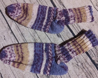 Hand knitted socks size 24/25