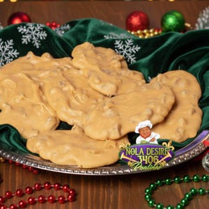 New Orleans 12 Pralines – Handmade Southern Pecan Candy – Fresh Louisiana Pralines Gift Box