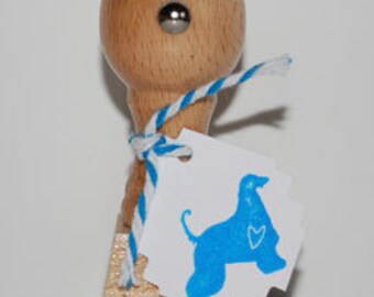 Stempel Afghanischer Windhund