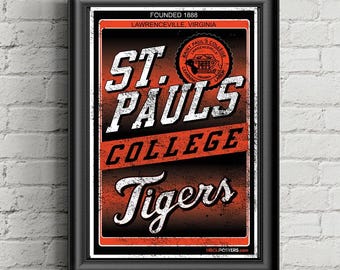 St. Paul's College, HBCU, Wall Art