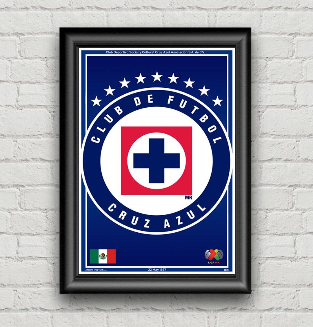 Club De Futbol Cruz Azul Flag Waves Isolated In Plain And Bump Texture With Transparent Background 3d Rendering - Foto 4