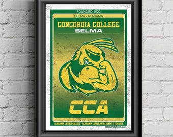 Concordia College, Selma Alabama, HBCU, Wall Art
