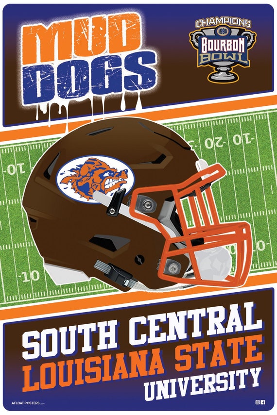 SCLSU Mud Dogs (The Waterboy) Poster 12x18