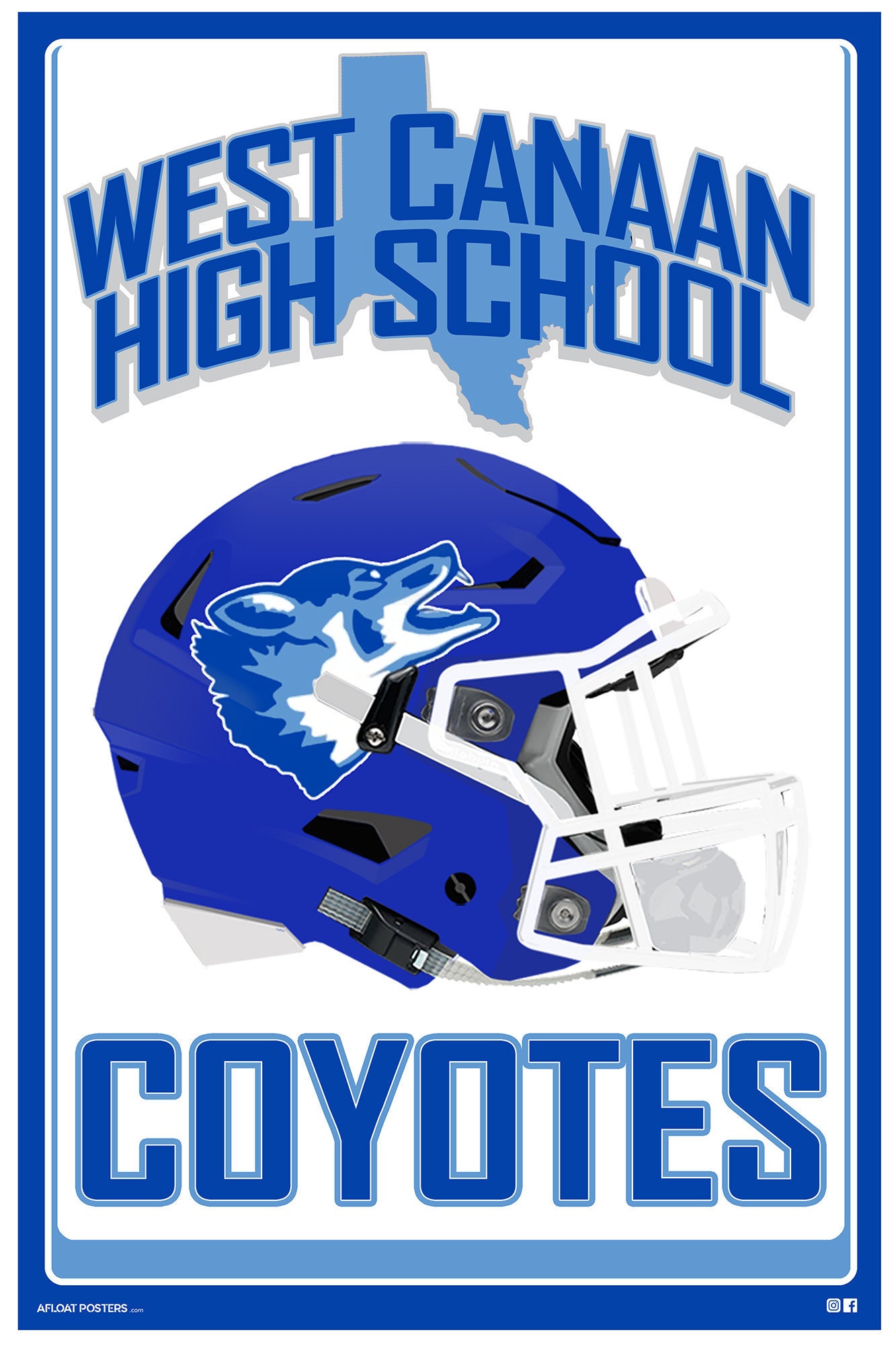 PopCultureShirtsKJ West Canaan Coyotes T-Shirt