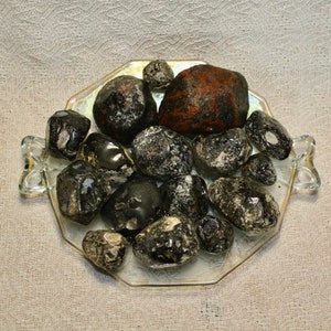 Gemas de Obsidiana Lágrimas de Apache (Bruta)