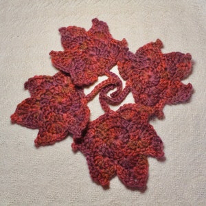 4 dessous de verre au crochet