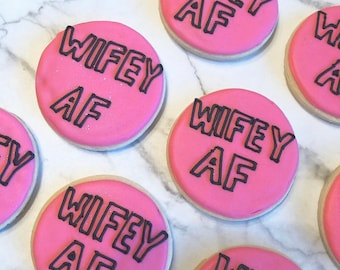 Wedding Cookies | Bachelorette Cookies | Bridalshower Cookies | Engagement Cookies