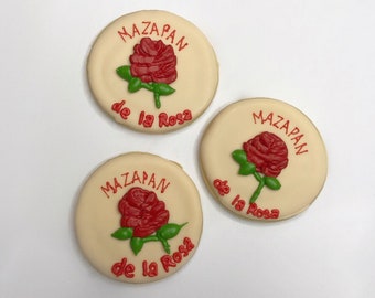 Vegan mazapan sugar cookies / fiesta cookies / cinco de mayo cookies / Mexican cookies