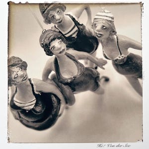 He! Von der See Foto-Postkarten-Druck von Original 3-D Bild 14,8 x 14,8 cm, ca. 300g Papier