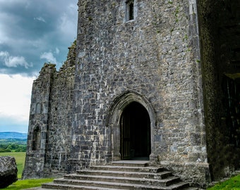 Rock of Cashel, Ireland Photography, Irish Castle, Irish Print, County Tipperary, Wall Art, Wall Decor