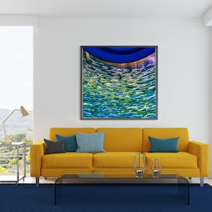 Abstract Fishes, Wall Art, Wall Decor, Fish Photo, Photography