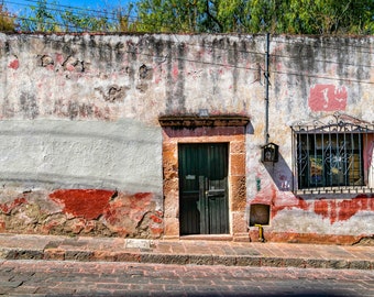 Mexico Photo, Queretaro, Abandoned, Travel Print, Wall Art, Wall Decor, Fine Art,