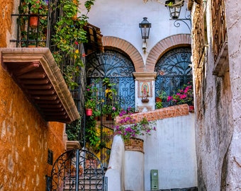 Taxco Alleyway, Mexico, Photography, Street Photography,