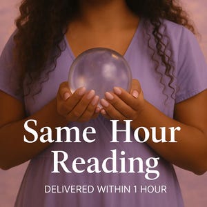 Same Hour Reading (E-Mail-Lesung) 11.00 bis 20.00 Uhr EST, Lieferung innerhalb einer Stunde, Tarot-Lesung, Psychische Lektüre, Vertiefende Lektüre