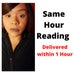 Same Hour Reading (video reading)