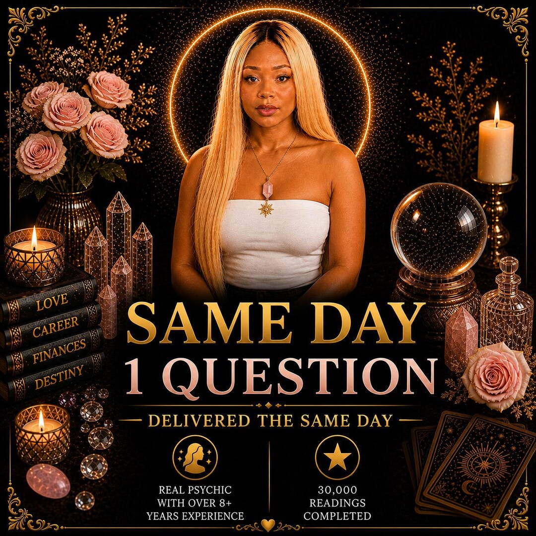 Same Day One Question Tarot Psychic Email Reading Delivered Today ...
