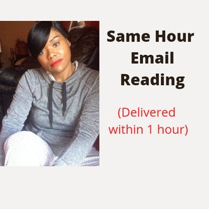 Same Hour Reading (Email Reading) 11am to 8pm EST, Delivered within one hour, Tarot Reading, Psychic Reading, In Depth Reading